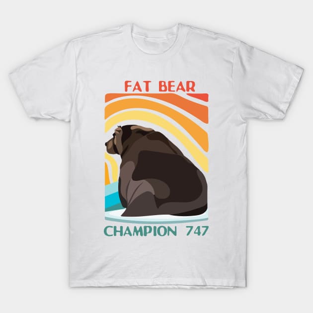 Design Title-fat-bear-week-your-file must be at least T-Shirt by Uri Holland 